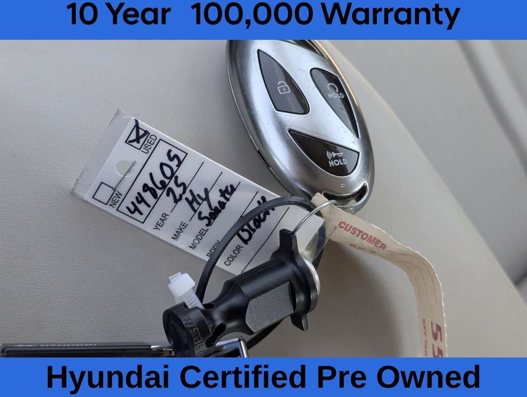 Certified Used 2025 Black Hyundai SEL Convenience image 33