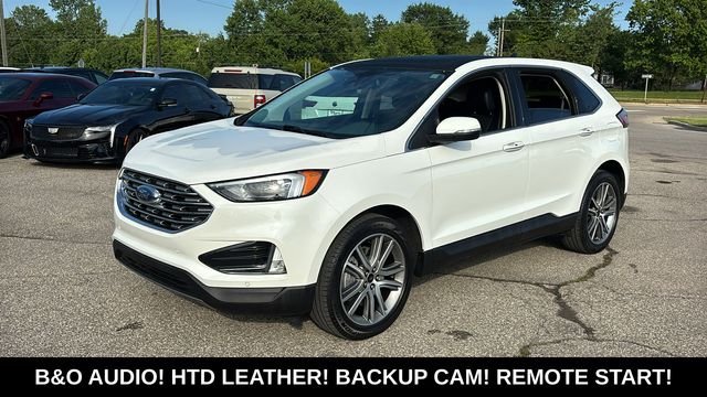 Used 2023 Star White Ford Titanium image 3