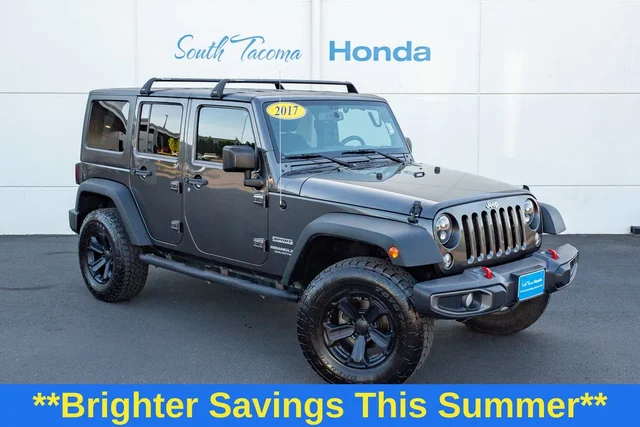 2017 Jeep Wrangler 4WD Unlimited Sport S