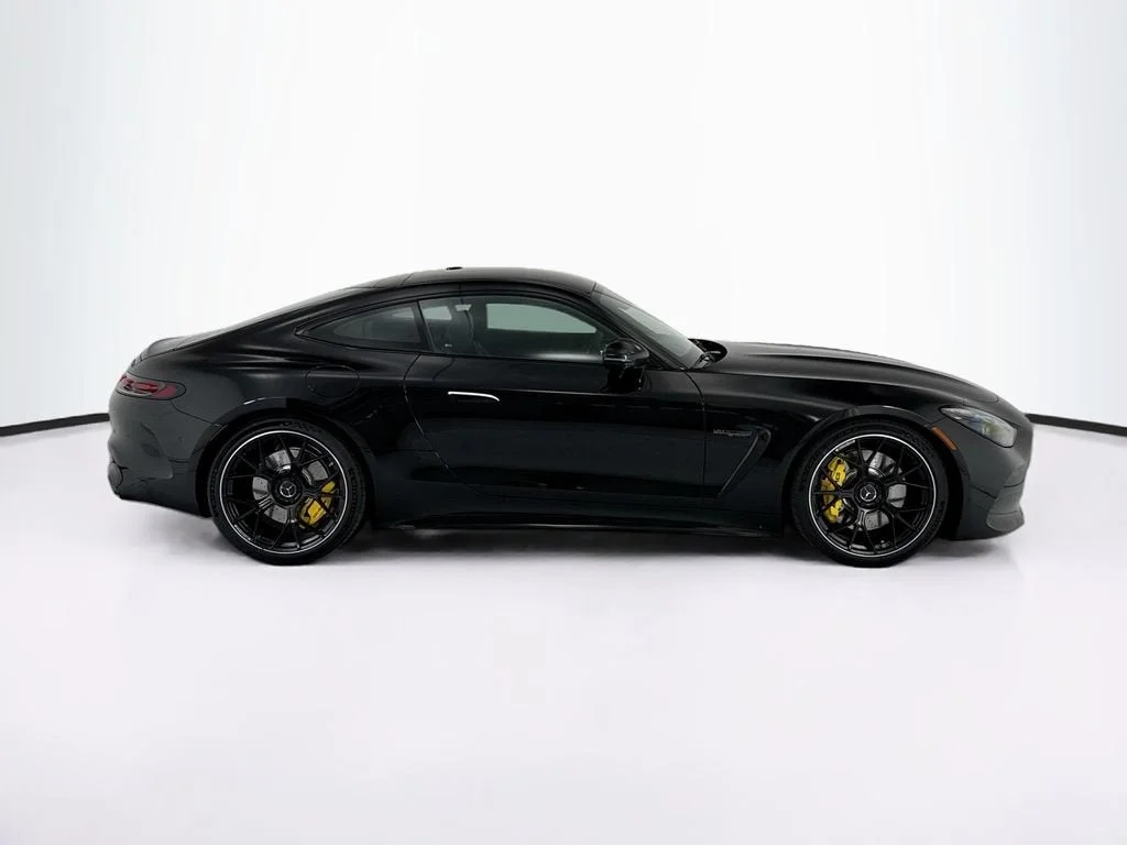 Used 2025 Obsidian Black Metallic Mercedes-Benz Base image 4