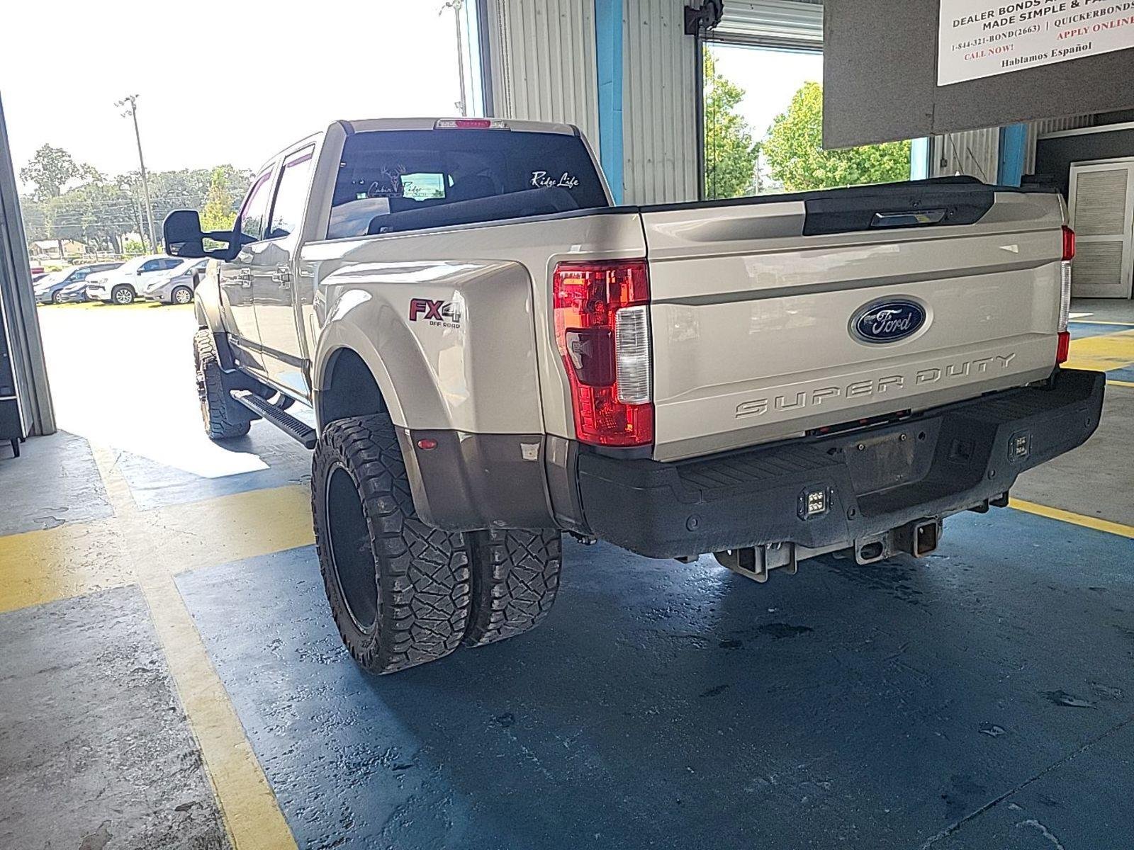 Used 2017 White Gold/Caribou Ford Lariat image 2