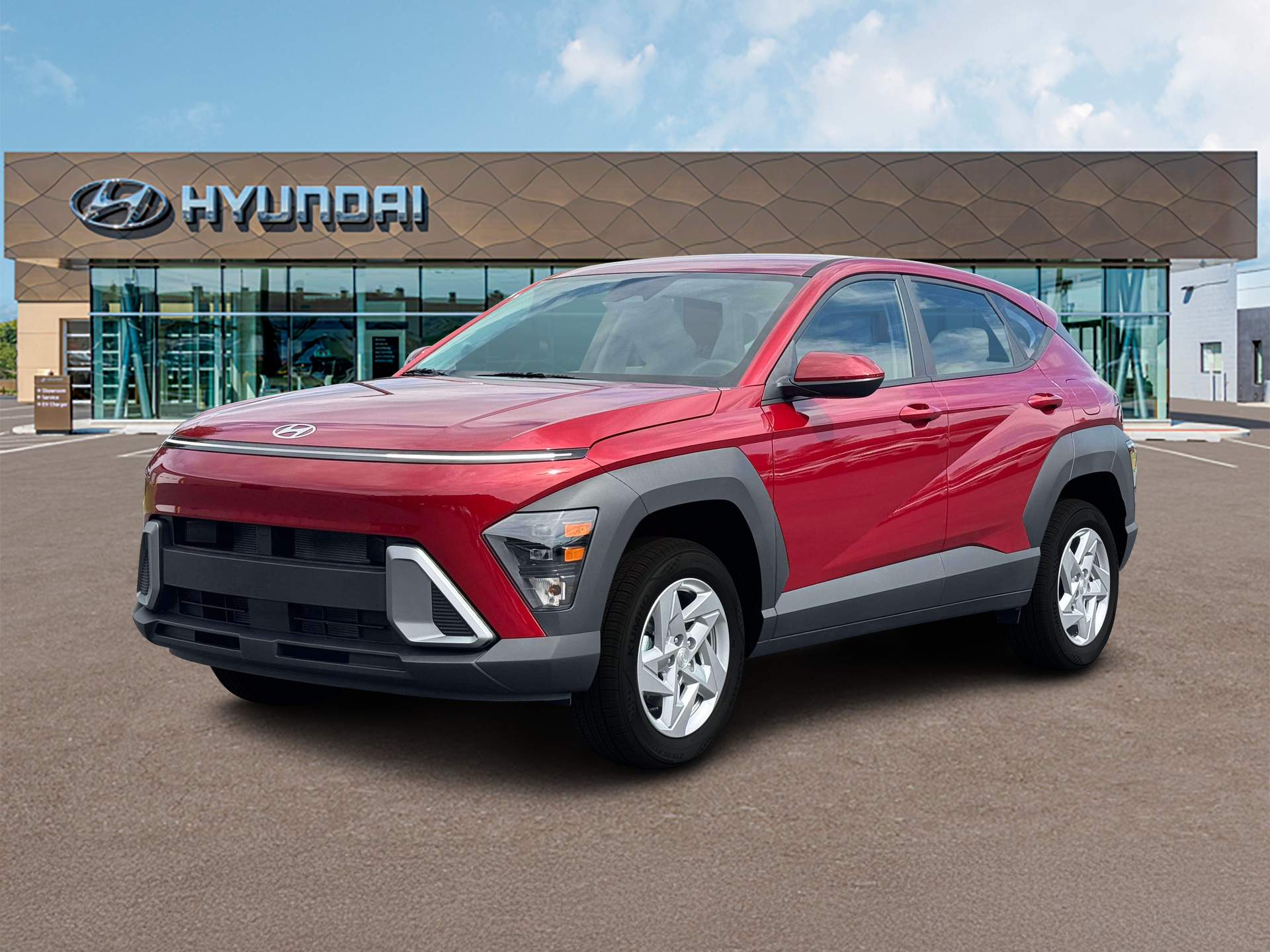 New 2027 Red Hyundai SE AWD image 1