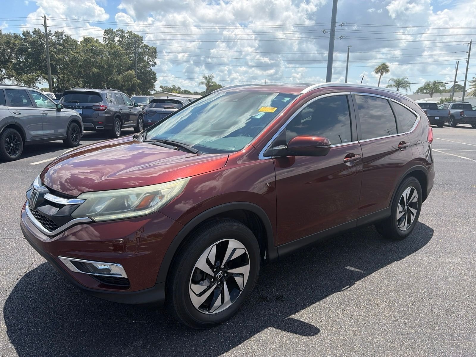 Used 2015 Orange Honda Touring image 3