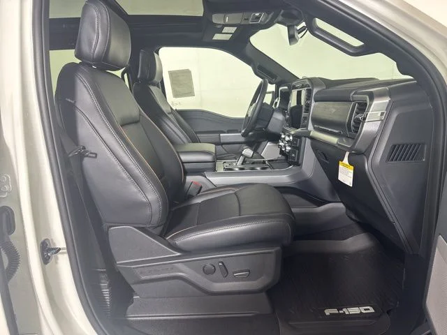 New 2026 Star White Metallic Tri-Coat Ford Lariat image 4