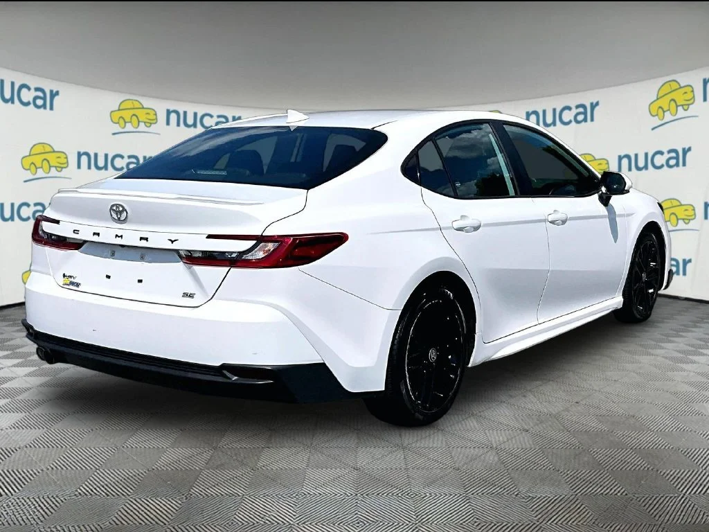 Used 2025 White Toyota SE image 6