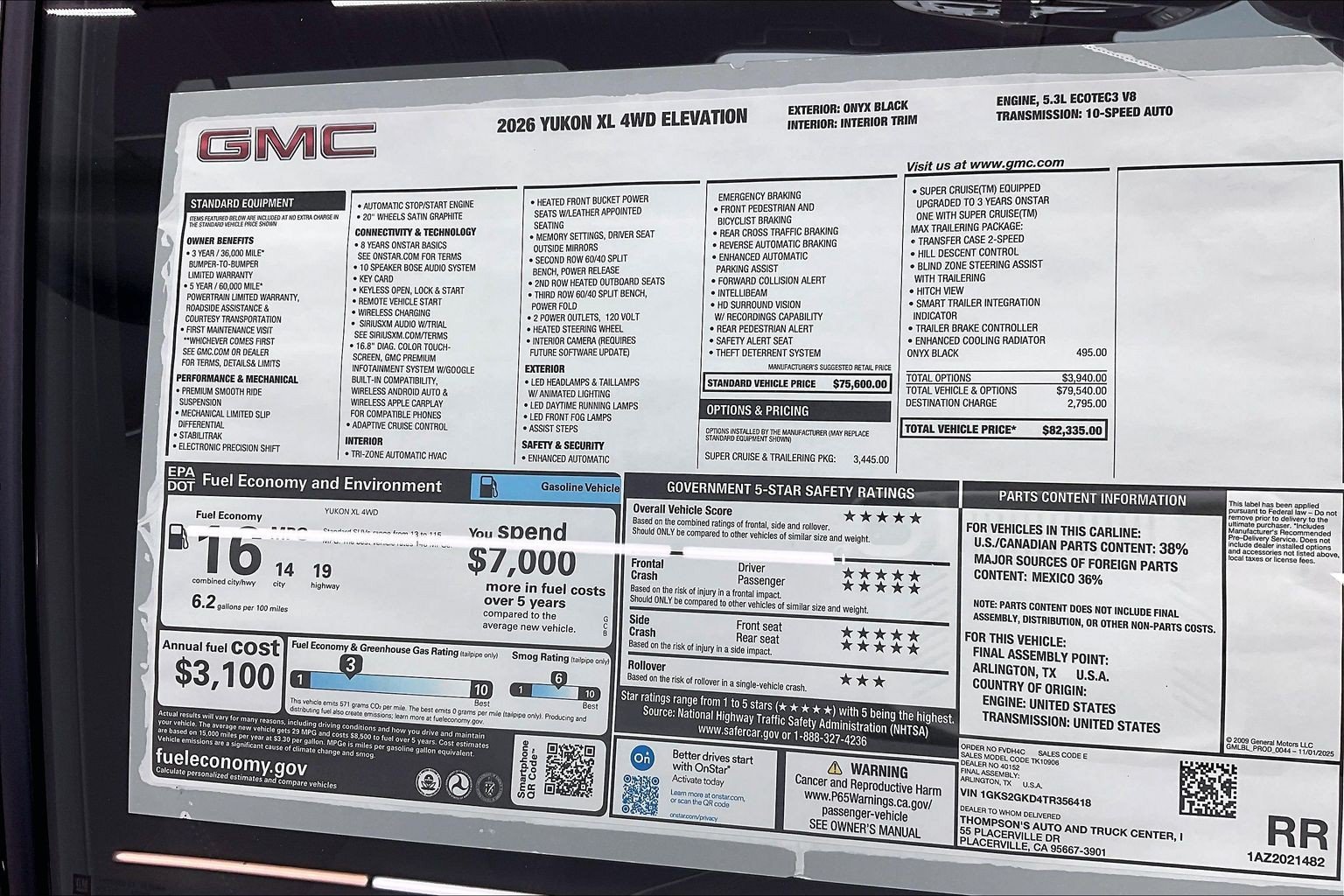 2026 GMC Yukon XL Elevation - Photo 21