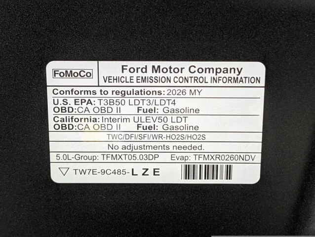 New 2026 Carbonized Gray Metallic Ford XLT image 62