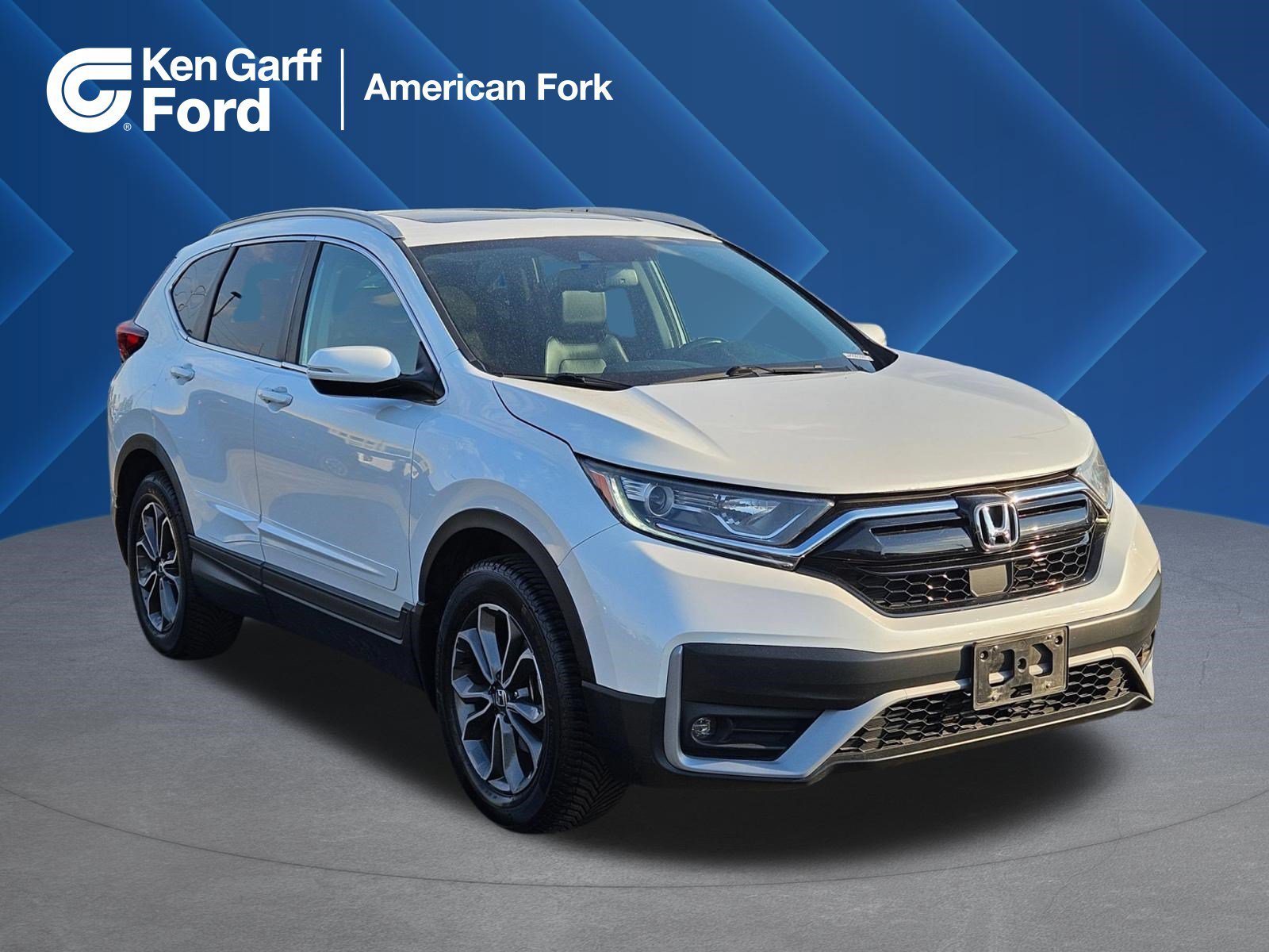 Certified Used 2020 White Honda EX-L image 1