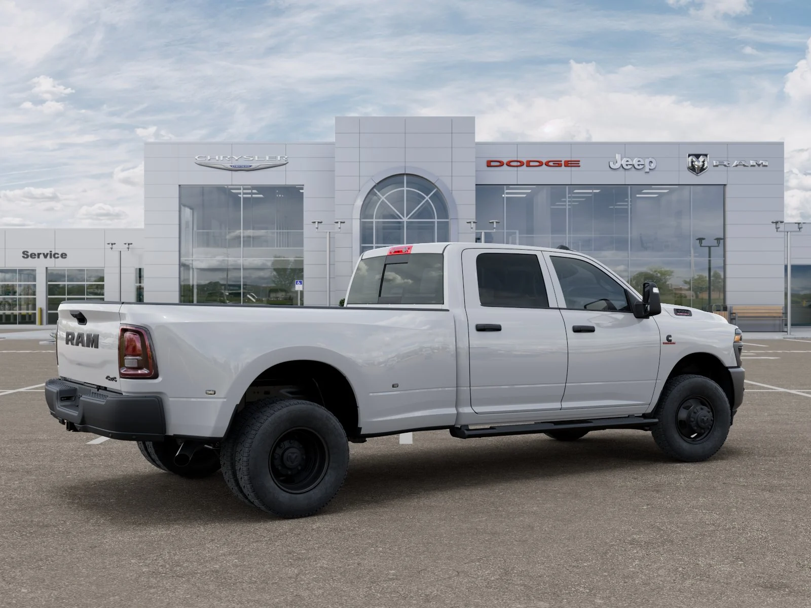 New 2026 Bright White Clear-Coat Exterior Paint RAM Tradesman image 31