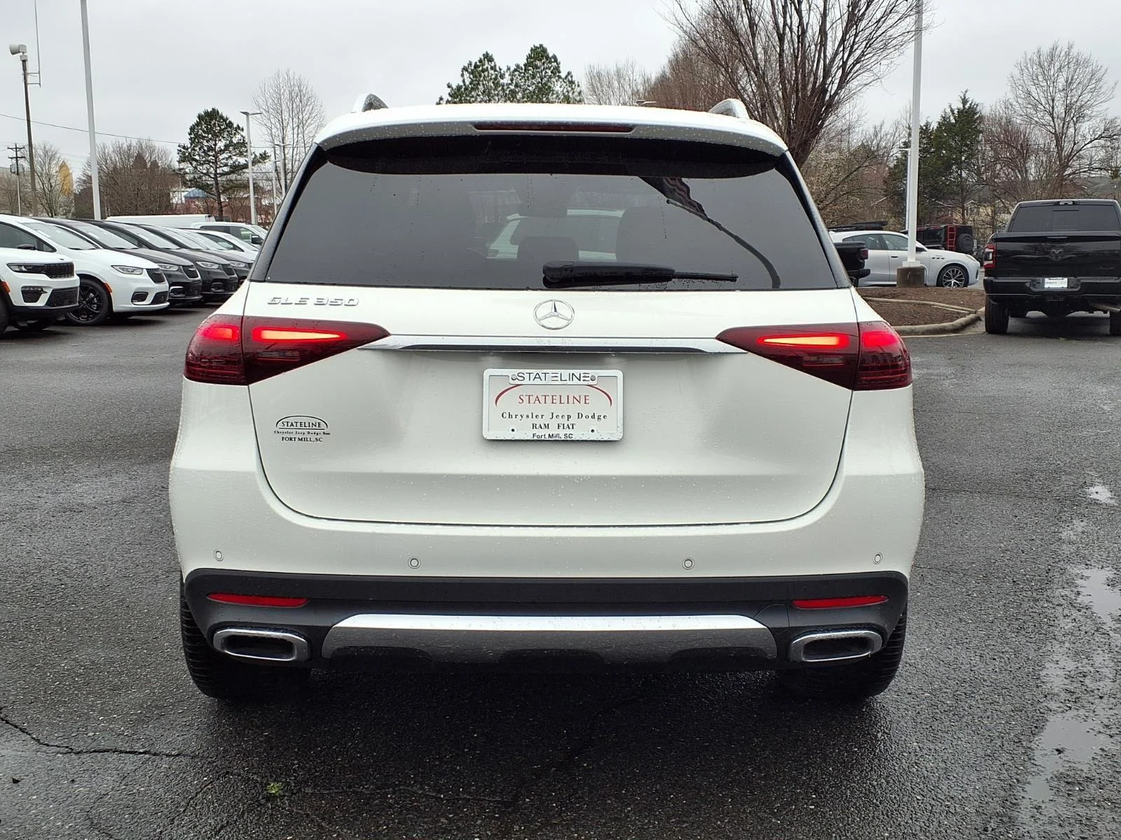 Used 2025 WHITE Mercedes-Benz GLE 350 image 9