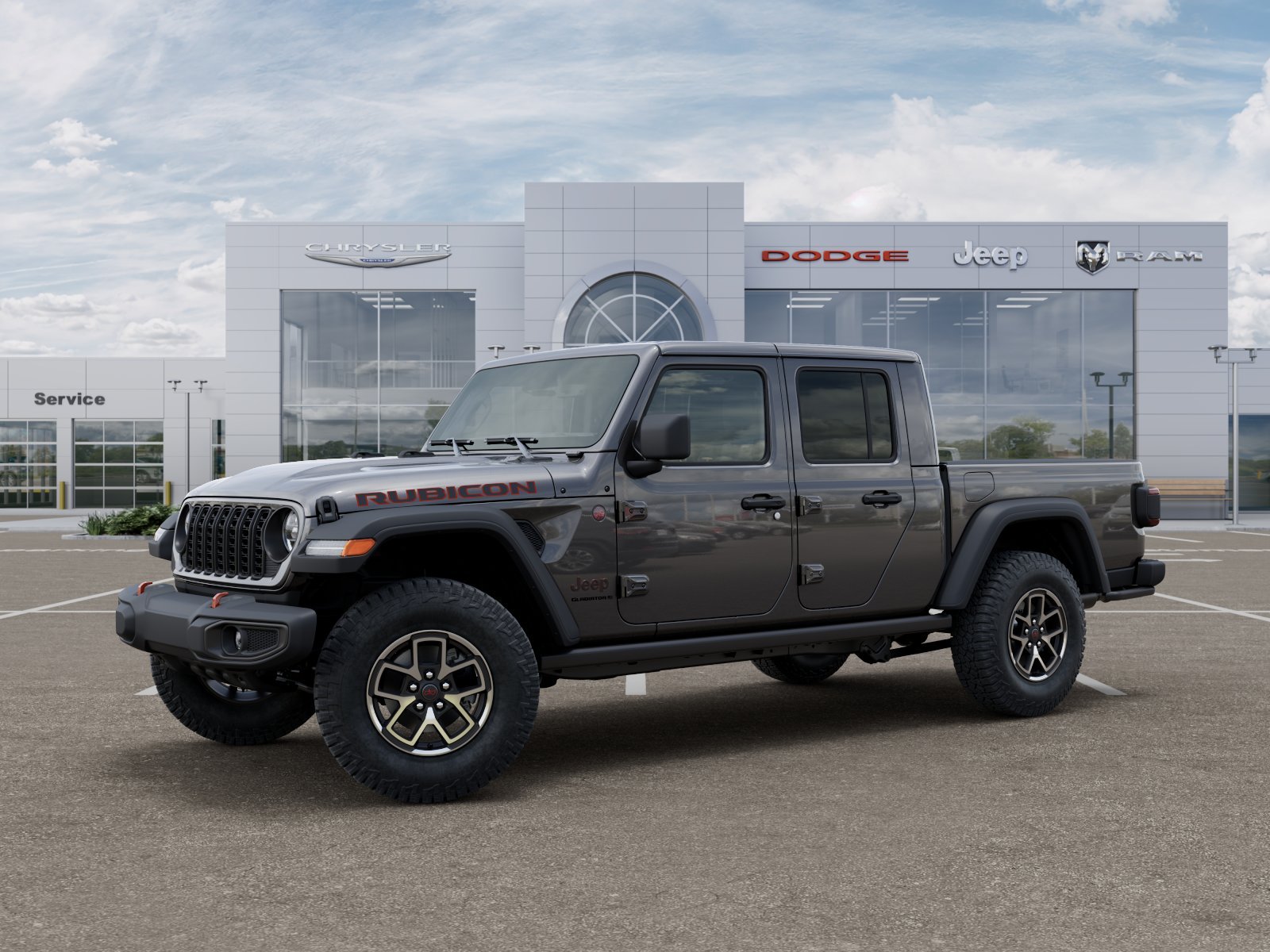 New 2026 Granite Crystal Metallic Clear-Coat Exterior Paint Jeep Rubicon image 39