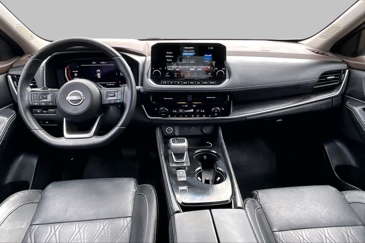 Used 2023 Pearl White Tricoat/Super Black Nissan Platinum image 16