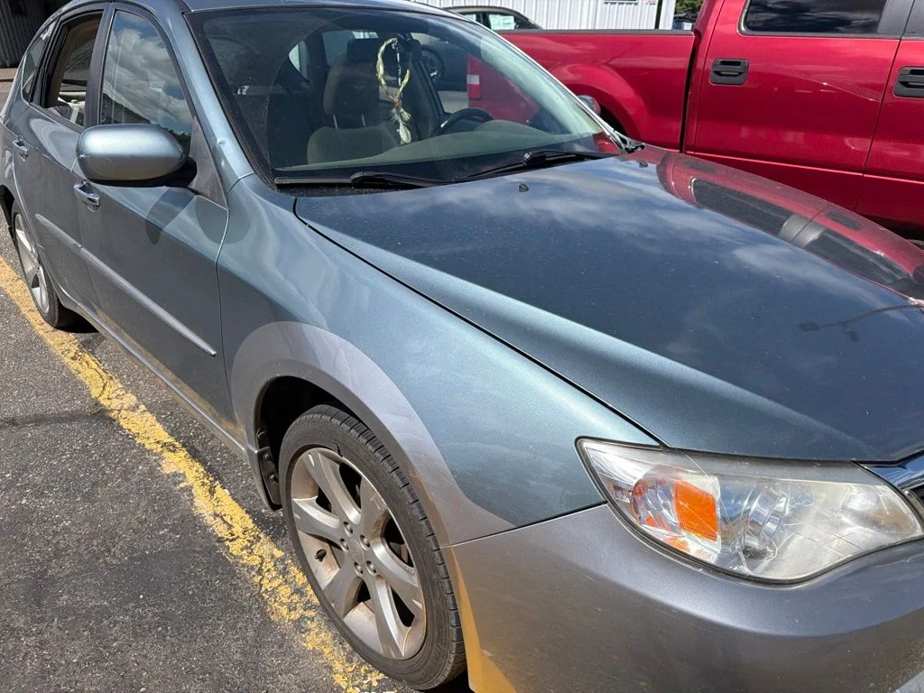 Used 2009 Sage Green / Steel Silver Metallic Subaru Outback Sport image 1