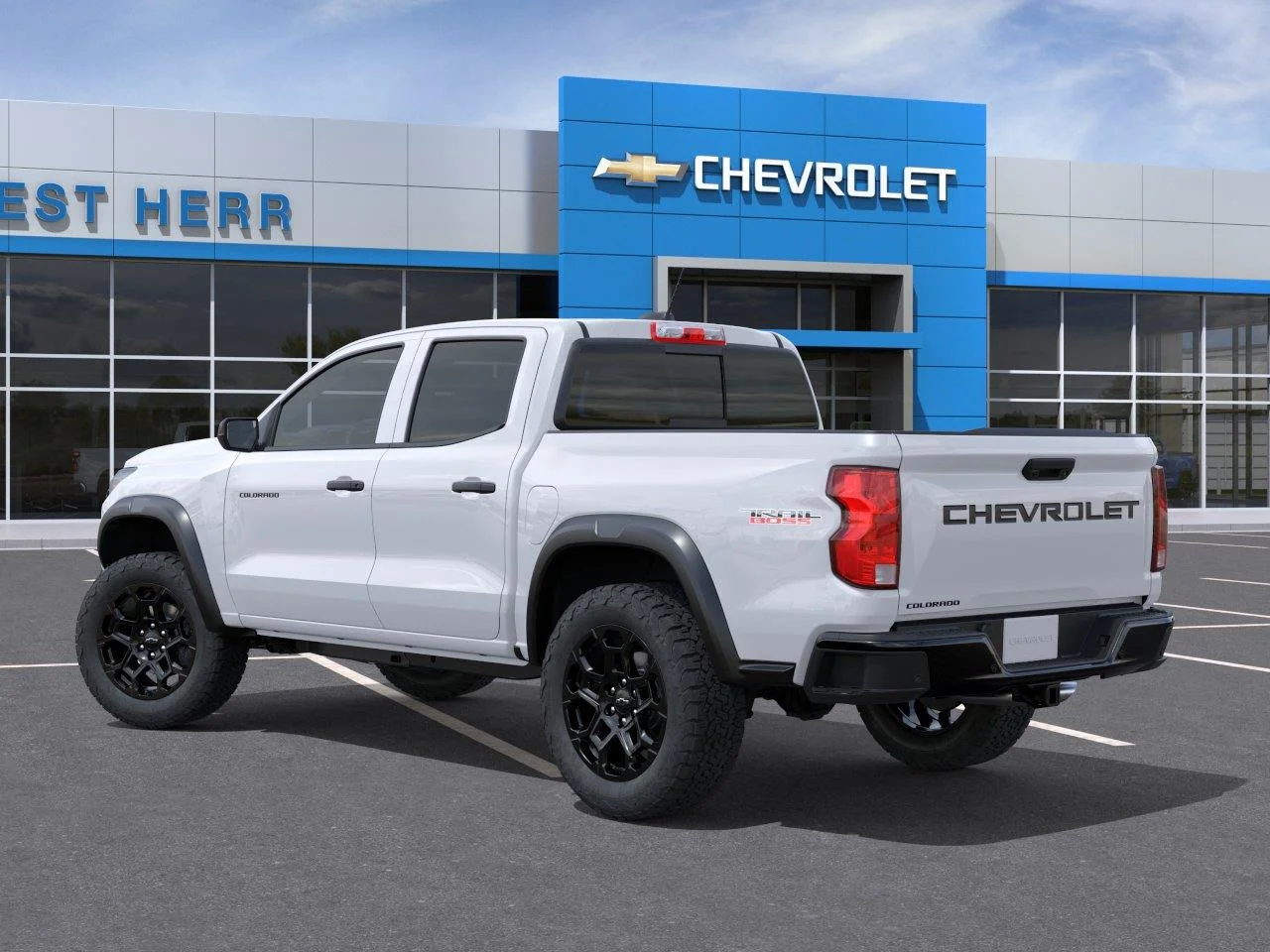New 2026 Summit White Chevrolet Trail Boss image 3