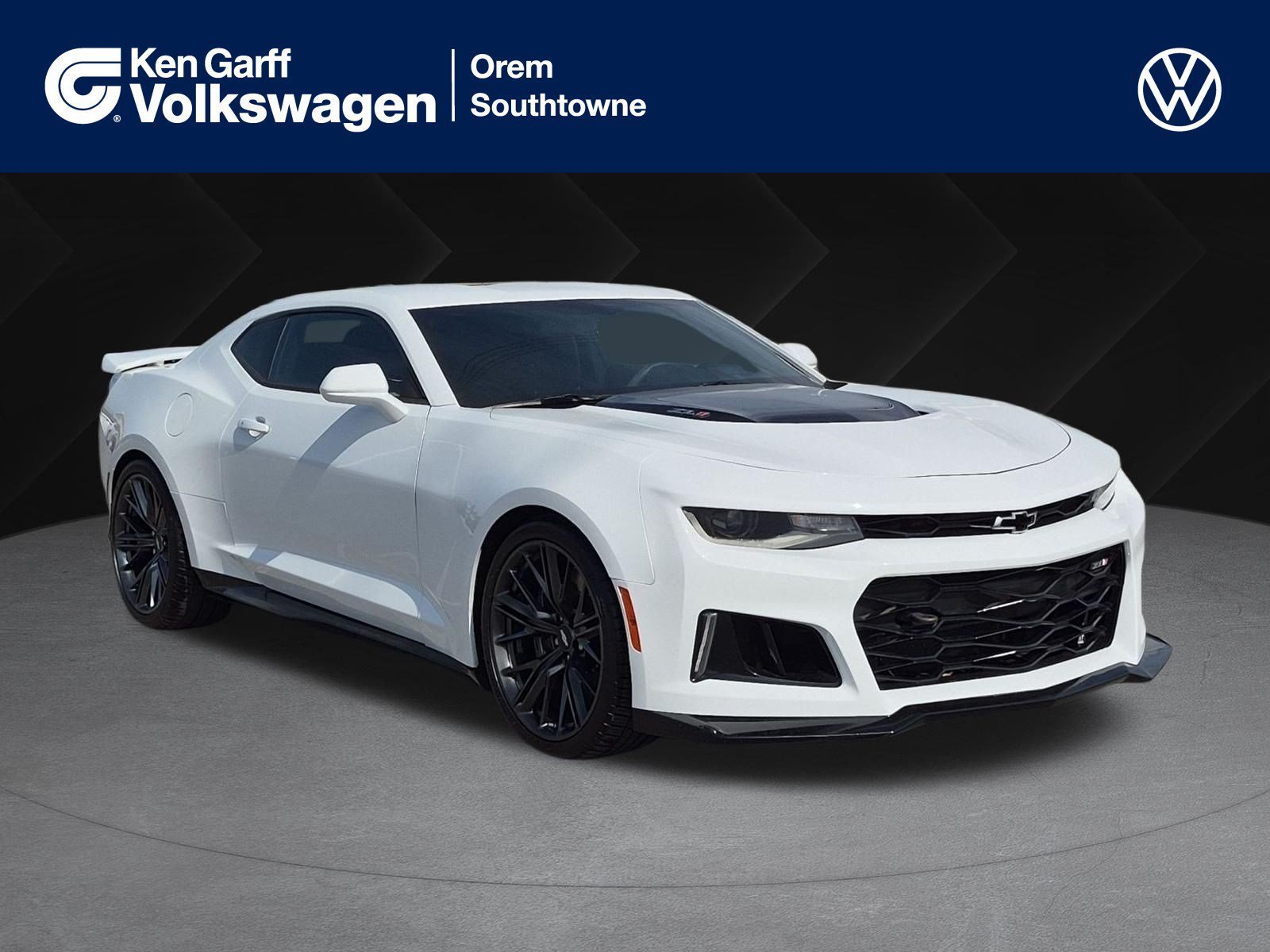 Used 2018 Summit White Chevrolet ZL1 image 1