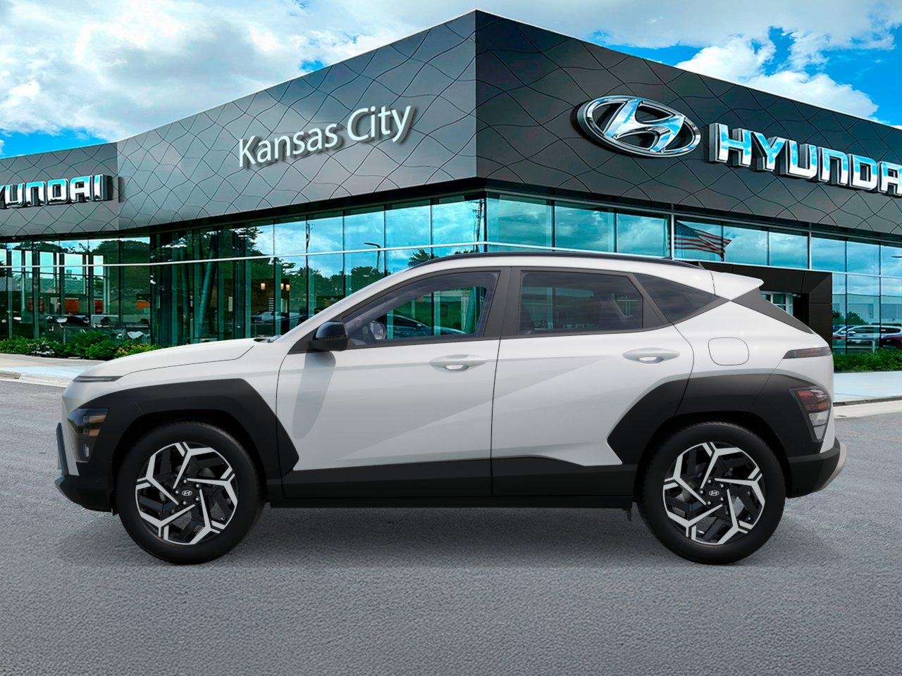 New 2026 Atlas White Hyundai SEL Premium FWD image 3