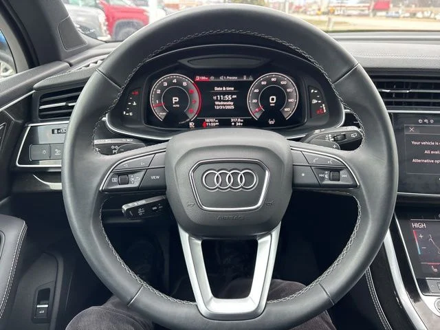 Used 2025 Satellite Silver Metallic Audi 55 Premium Plus image 18