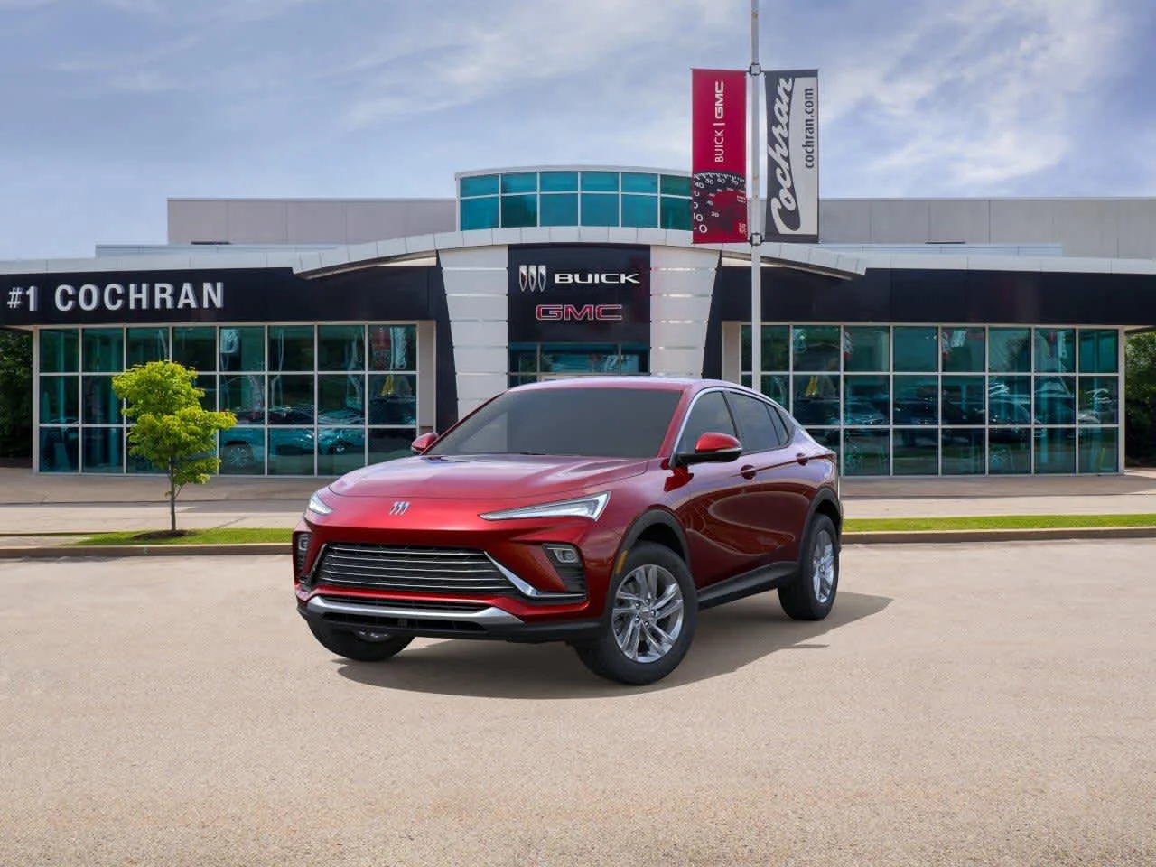 New 2026 Brilliant Red Buick Preferred image 8