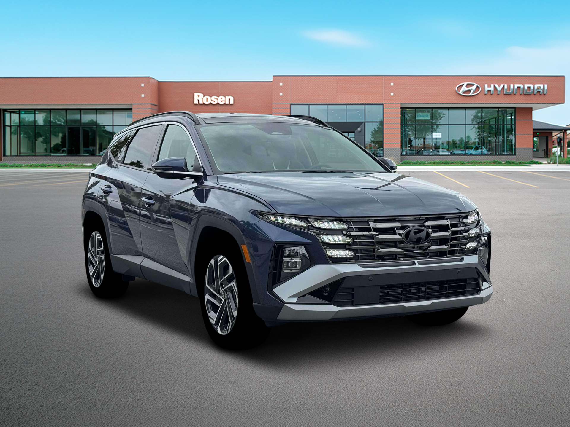 New 2026 Blue Hyundai Limited AWD image 11