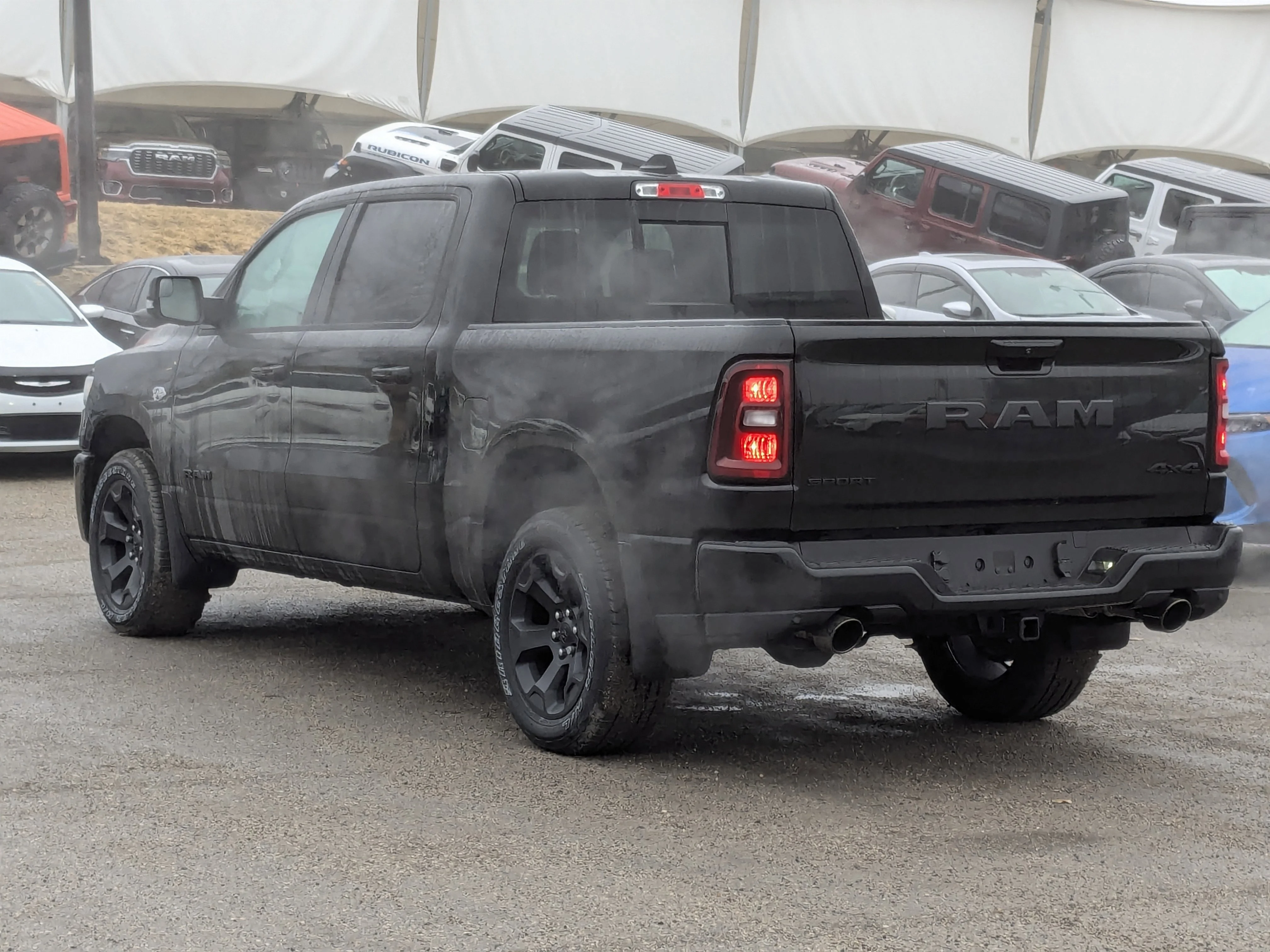 New 2026 Black RAM Sport - - Level 1 Equip Grp - Dual?Pane Panoramic Sunroof - Leather?Faced Bucket Seats - 5.7L image 6