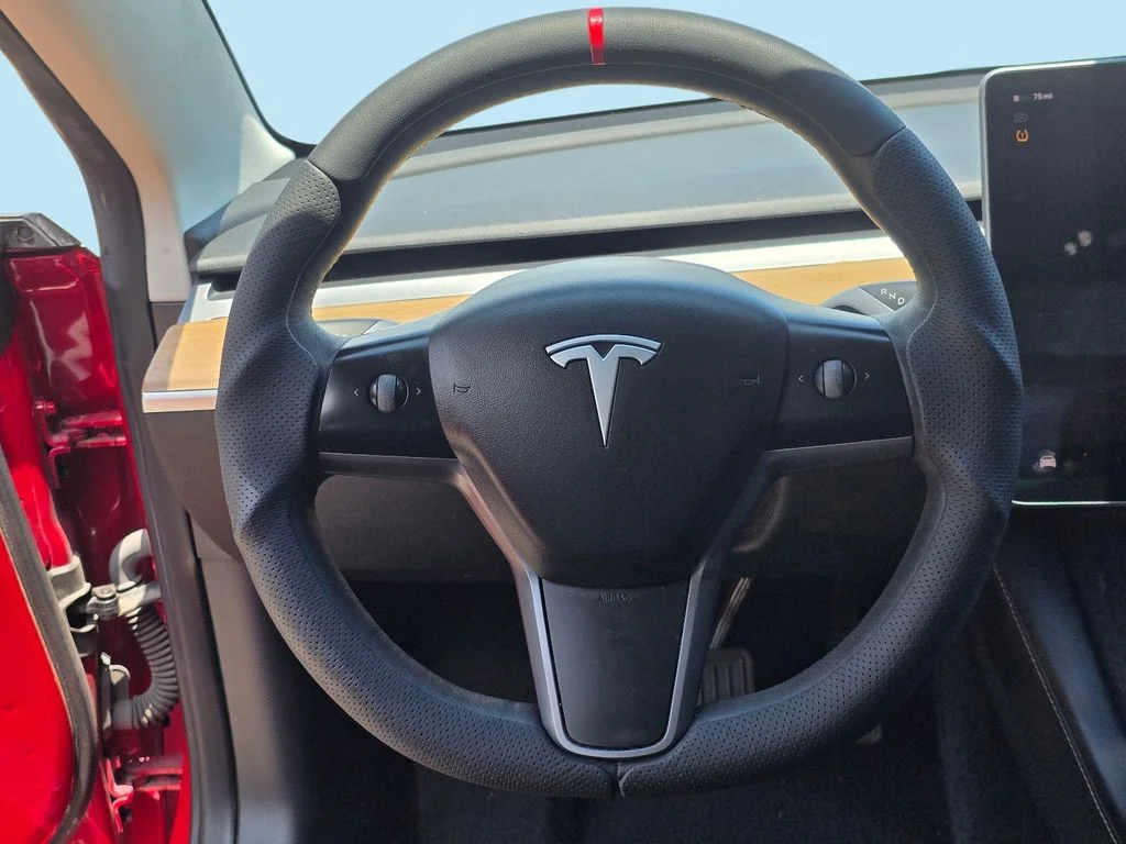 Used 2022 Red Tesla Base image 16
