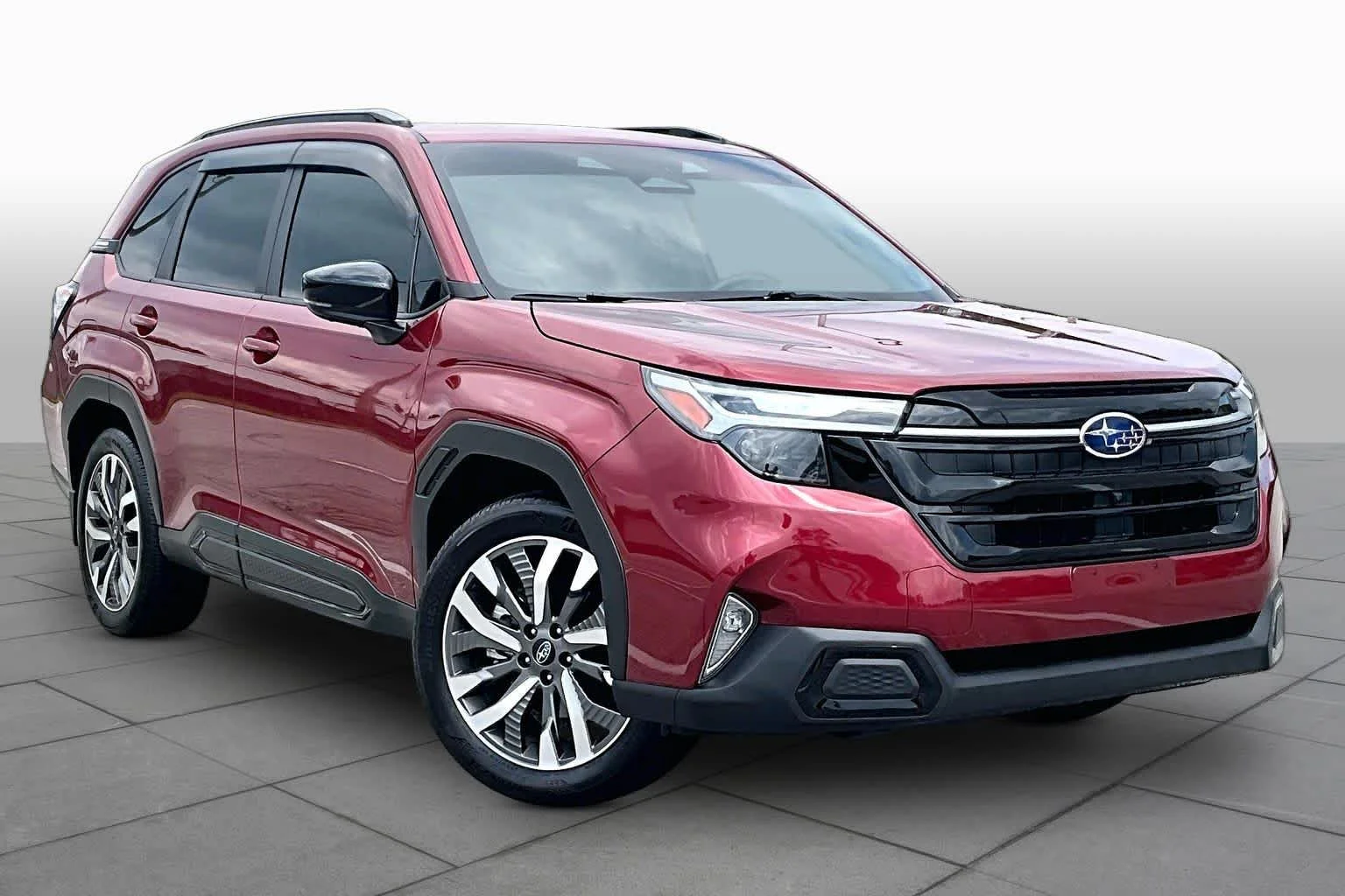 Used 2025 Crimson Red Pearl Subaru Touring image 3