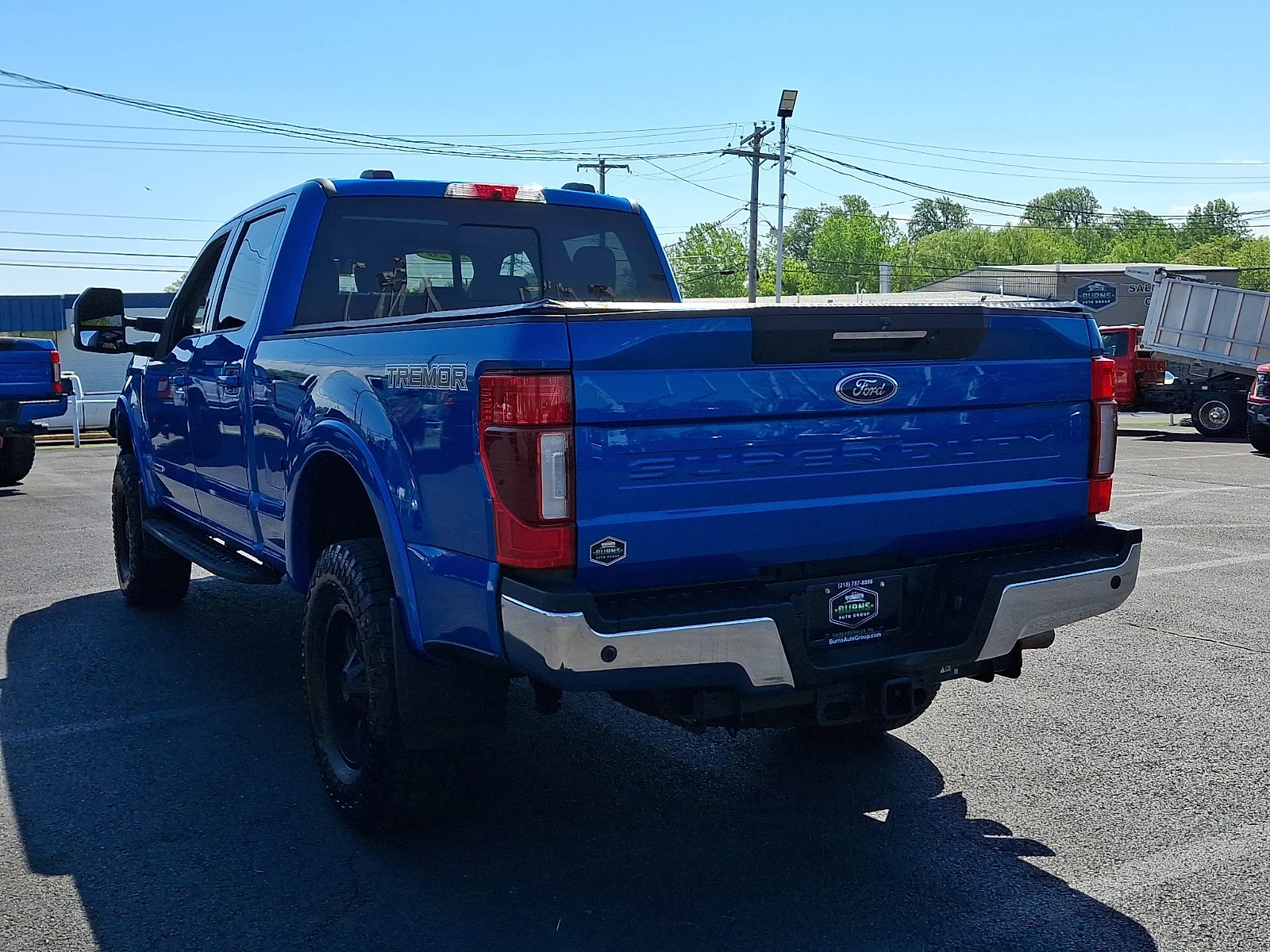 Used 2020 Velocity Blue Metallic   E7 Ford LARIAT image 8