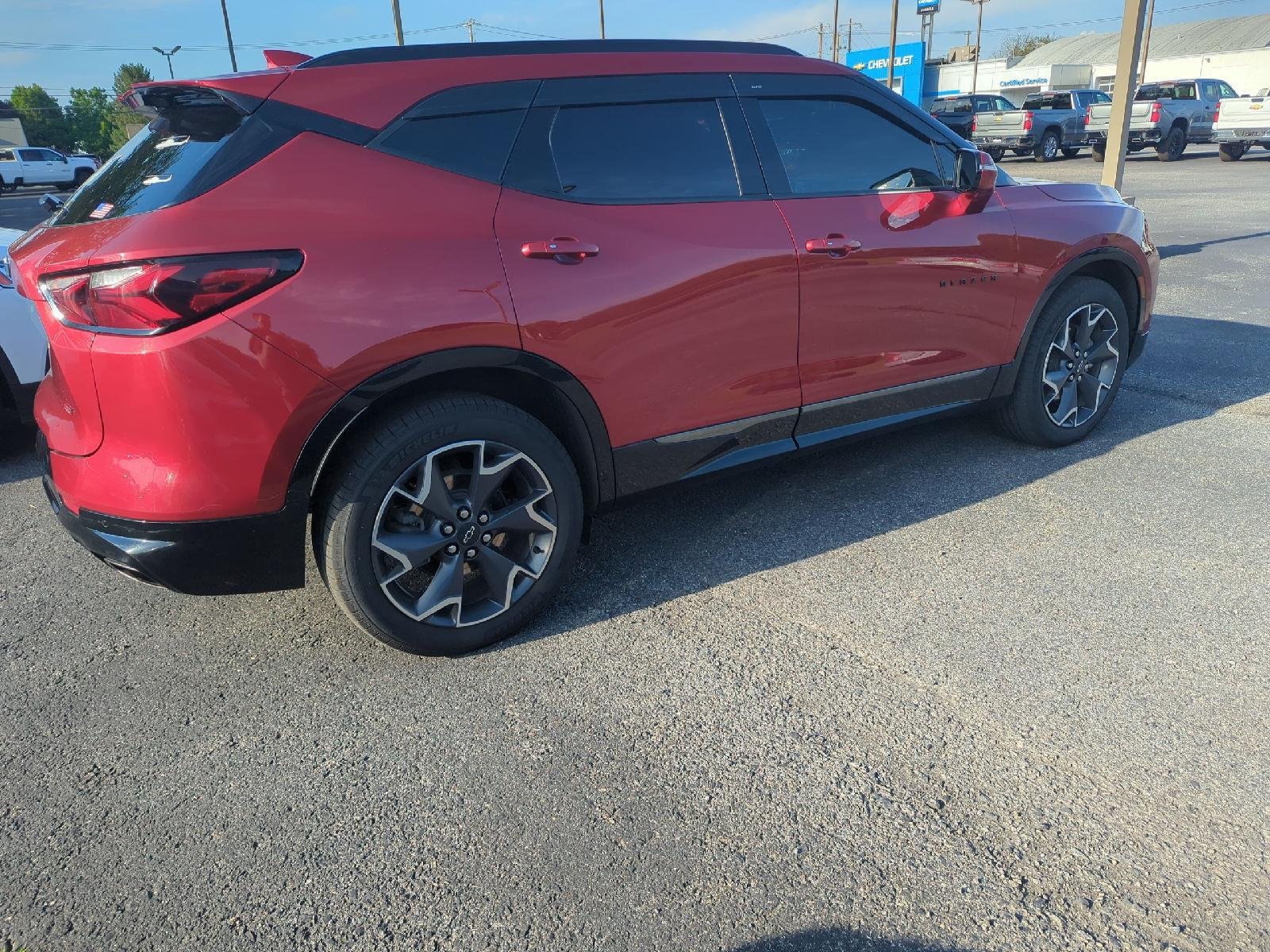 Used 2021 Cherry Red Tintcoat Chevrolet RS image 5