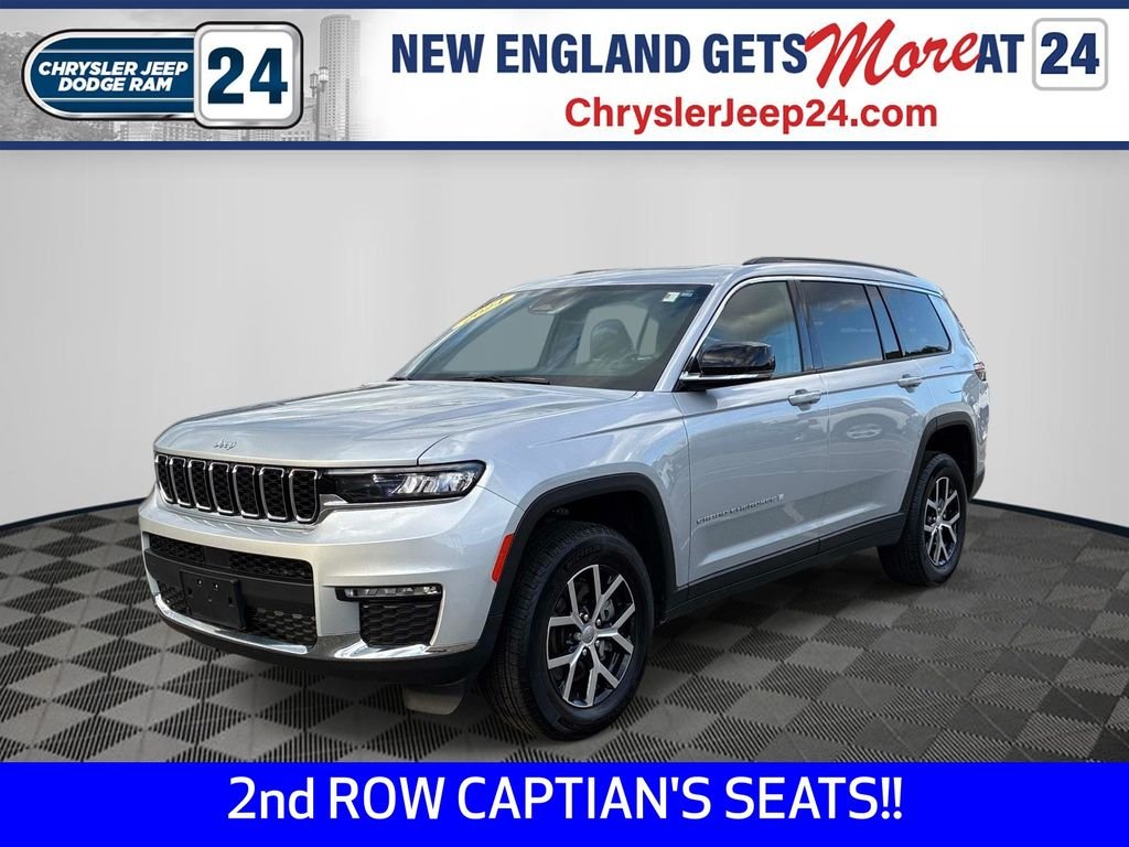 Used 2024 Silver Jeep Limited image 1