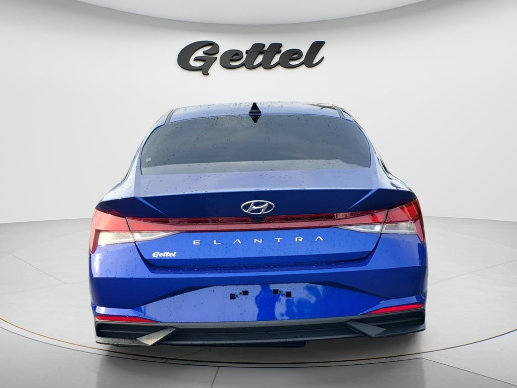 Certified Used 2023 Blue Hyundai SE image 6