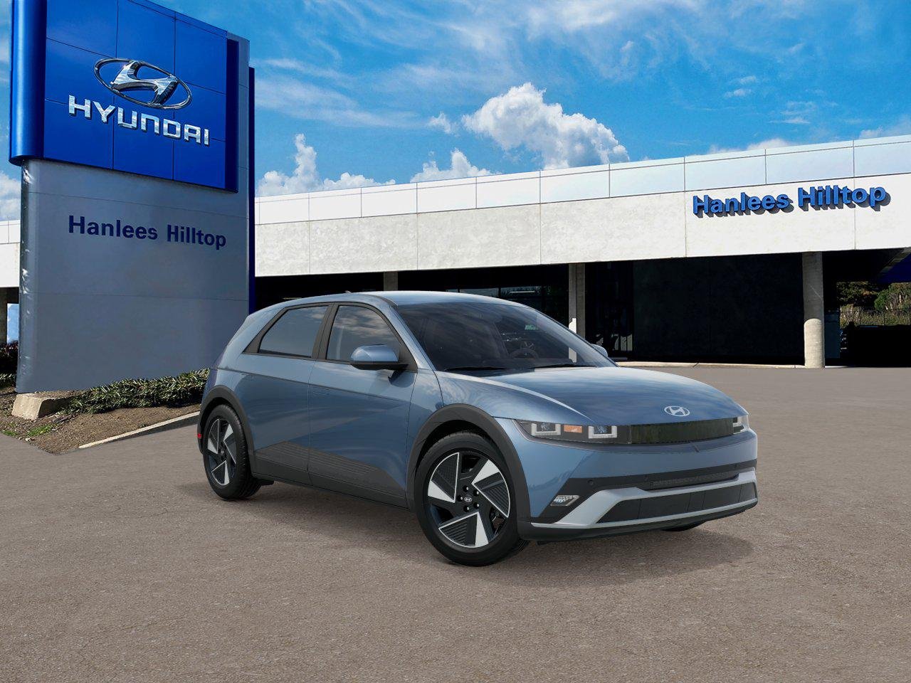 New 2026 Blue Hyundai SE image 2