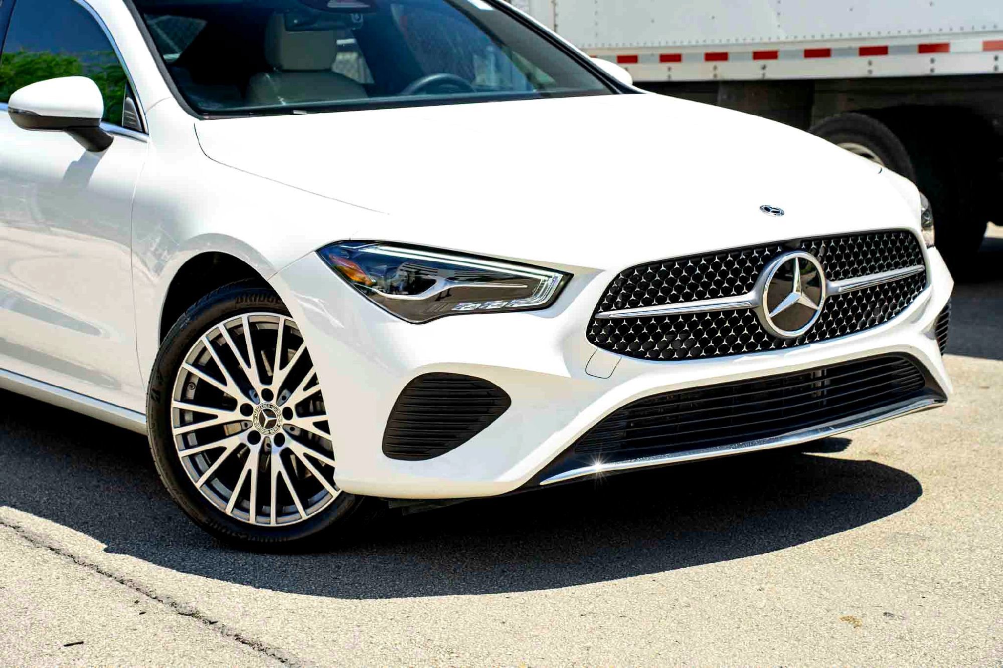 Used 2025 Polar White Mercedes-Benz CLA 250 image 3