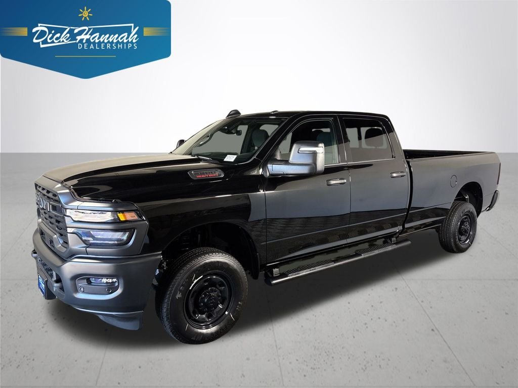 New 2026 Diamond Black Crystal Pearl-Coat Exterior Paint RAM Tradesman image 1
