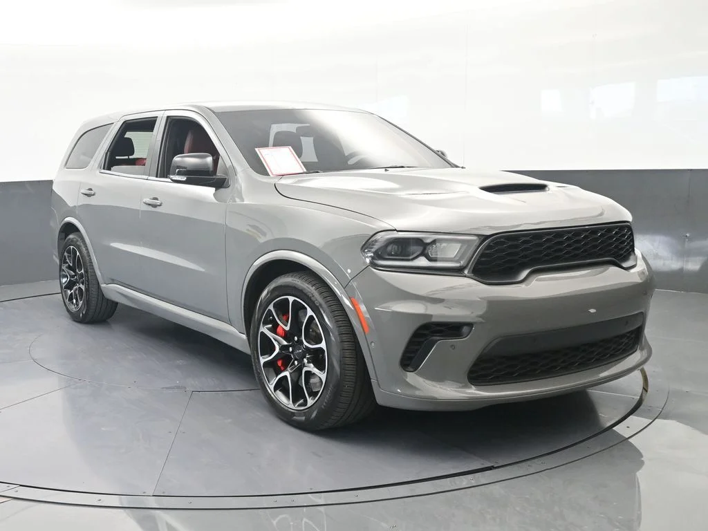 Used 2021 Destroyer Gray Clearcoat Dodge SRT Hellcat image 8