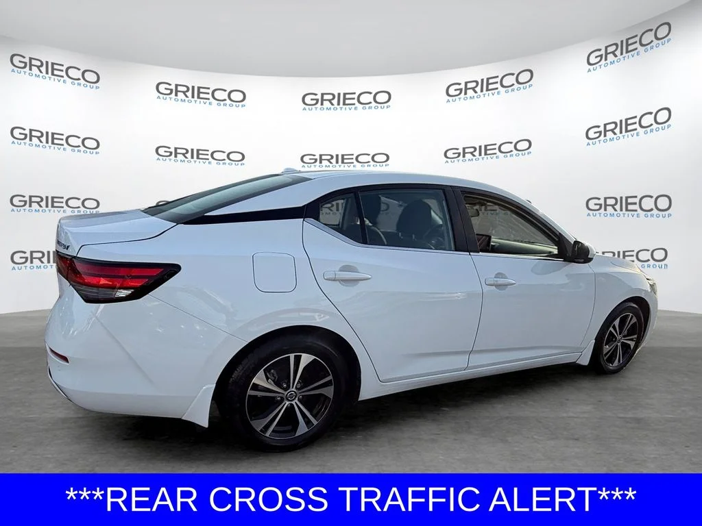 Certified Used 2021 White Nissan SV image 7