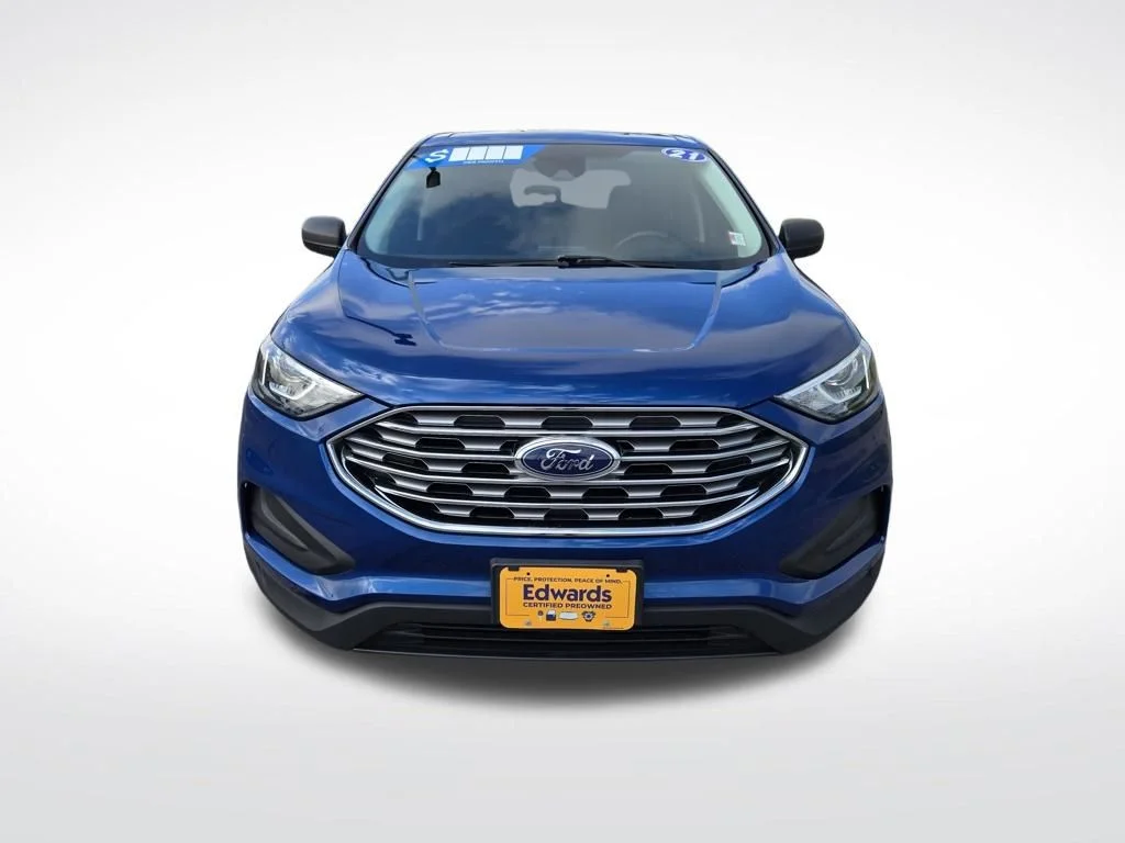Used 2021 Blue Ford SE image 9