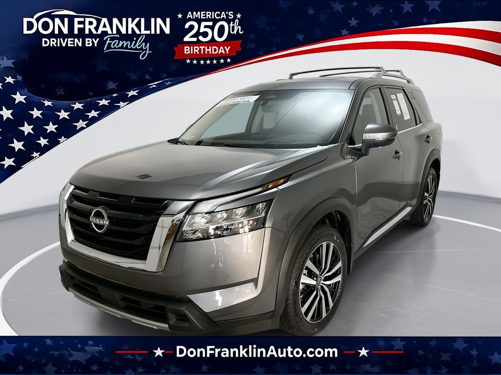 Used 2024 Gray Nissan Platinum image 1