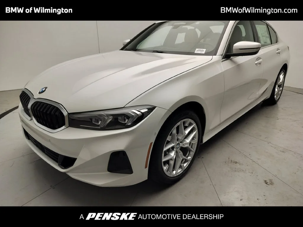 New 2026 Mineral White Metallic BMW 330i image 1