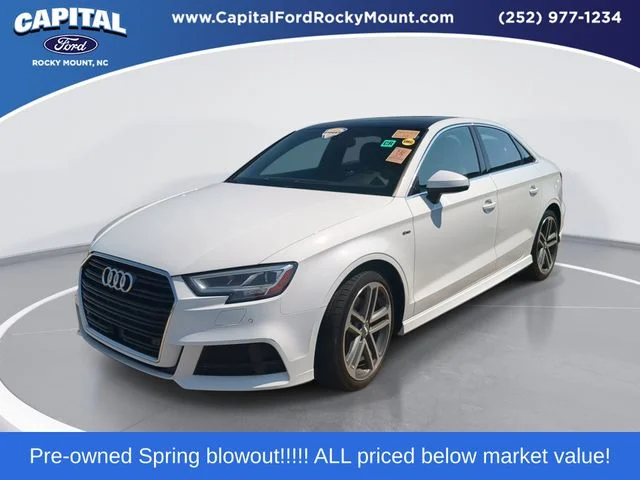 Used 2019 White Audi 2.0T Premium Plus image 1