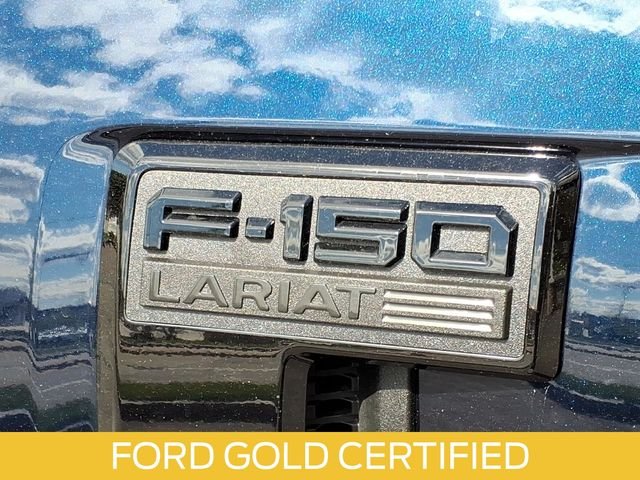 Certified Used 2025 Blue Metallic Ford Lariat image 9