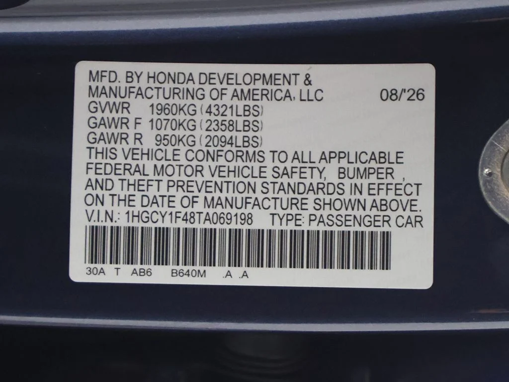 New 2026 Canyon River Blue Metallic Honda SE image 25