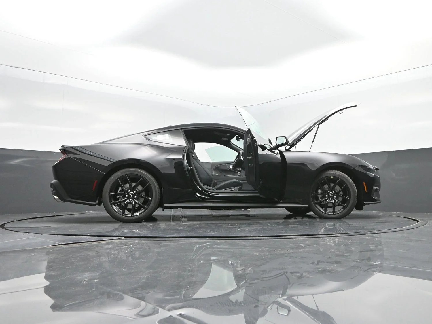 New 2025 Shadow Black Ford EcoBoost® Premium Fastback image 47