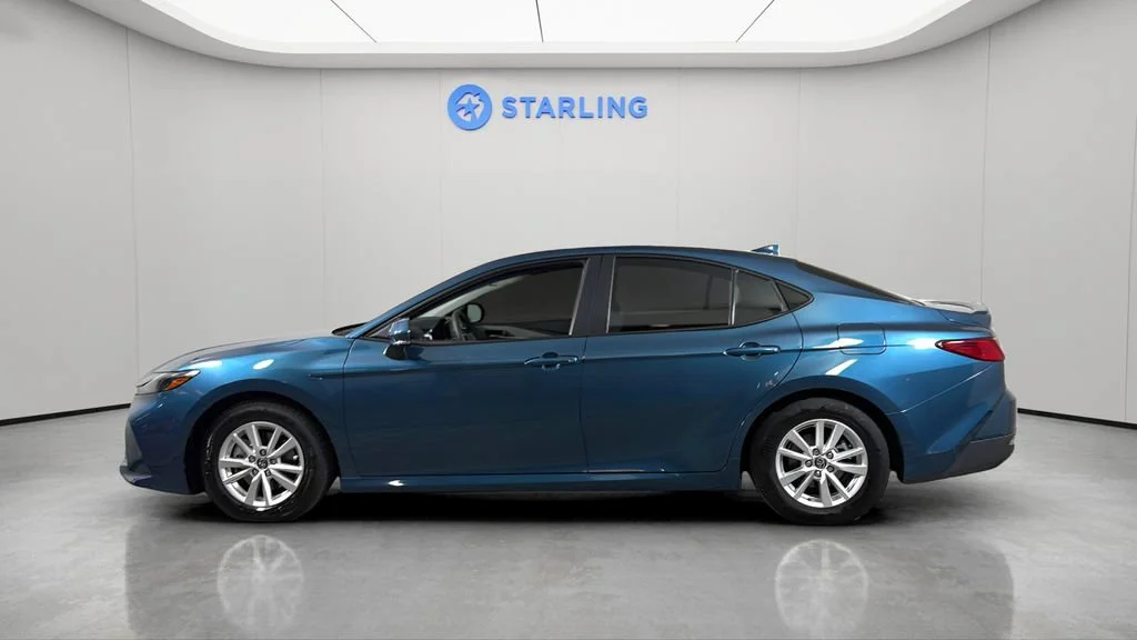 Used 2025 Blue Toyota LE image 3