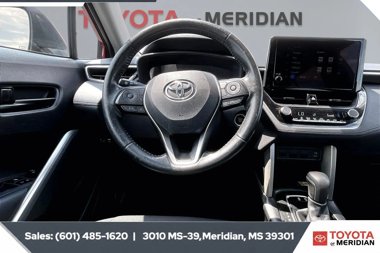 Used 2023 Barcelona Red Metallic Toyota LE image 5