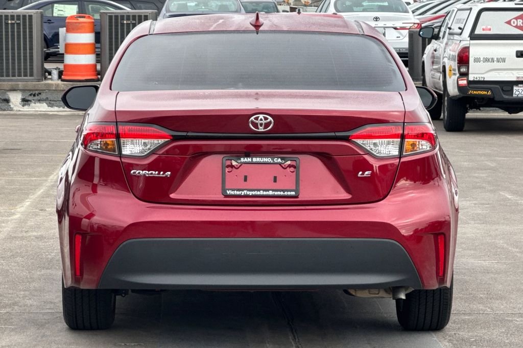 Certified Used 2024 Red Toyota LE image 5