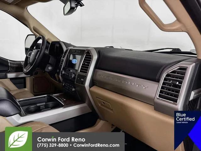 Certified Used 2017 White Gold Metallic Ford Lariat image 32