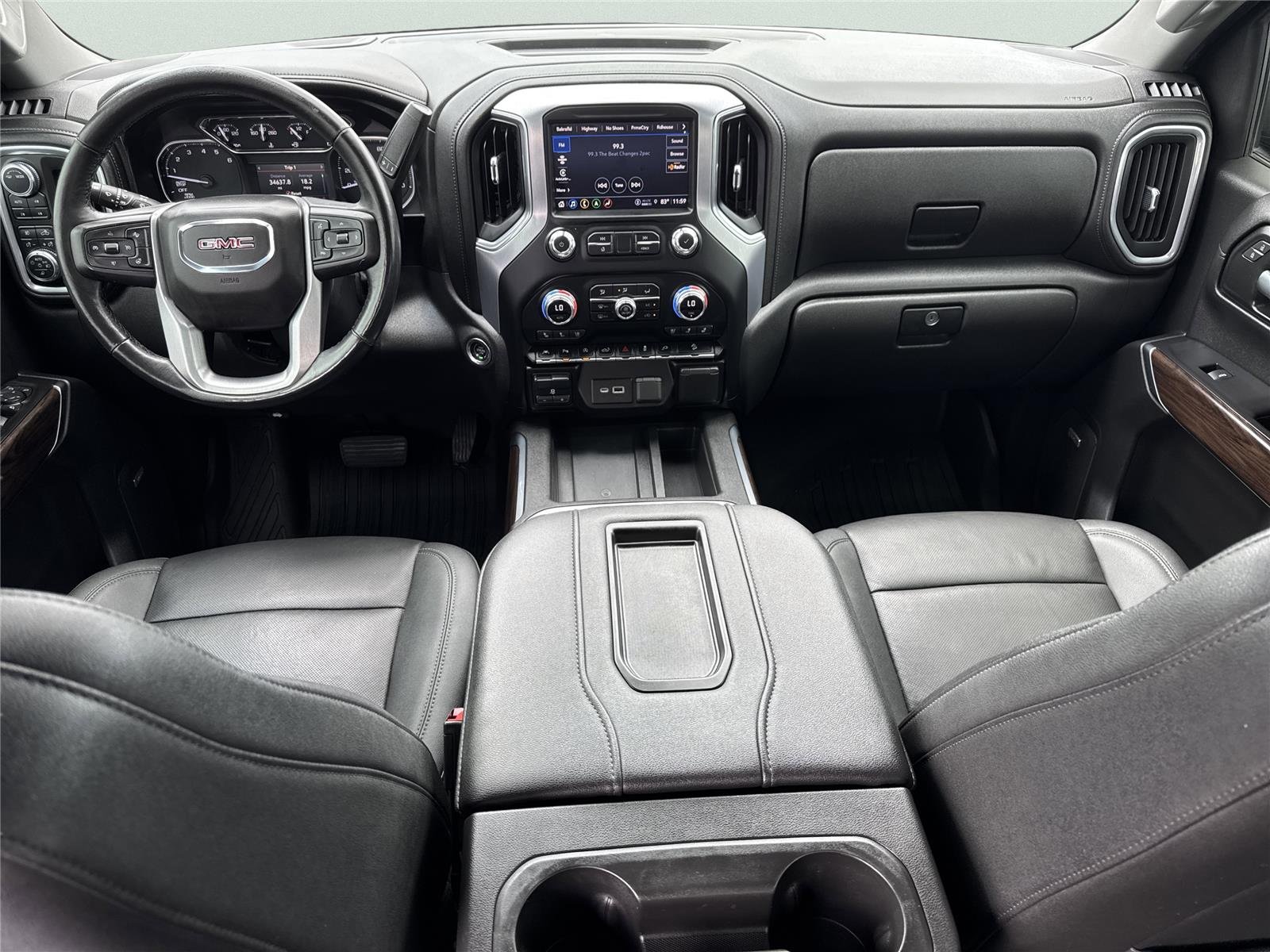 Used 2021 ONYX BLACK GMC SLT image 13