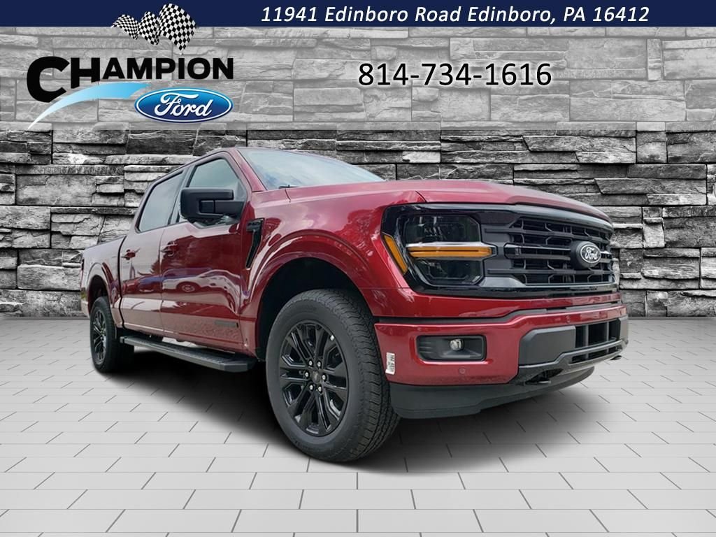 New 2026 Ruby Red Metallic Tinted Clearcoat Ford XLT image 1