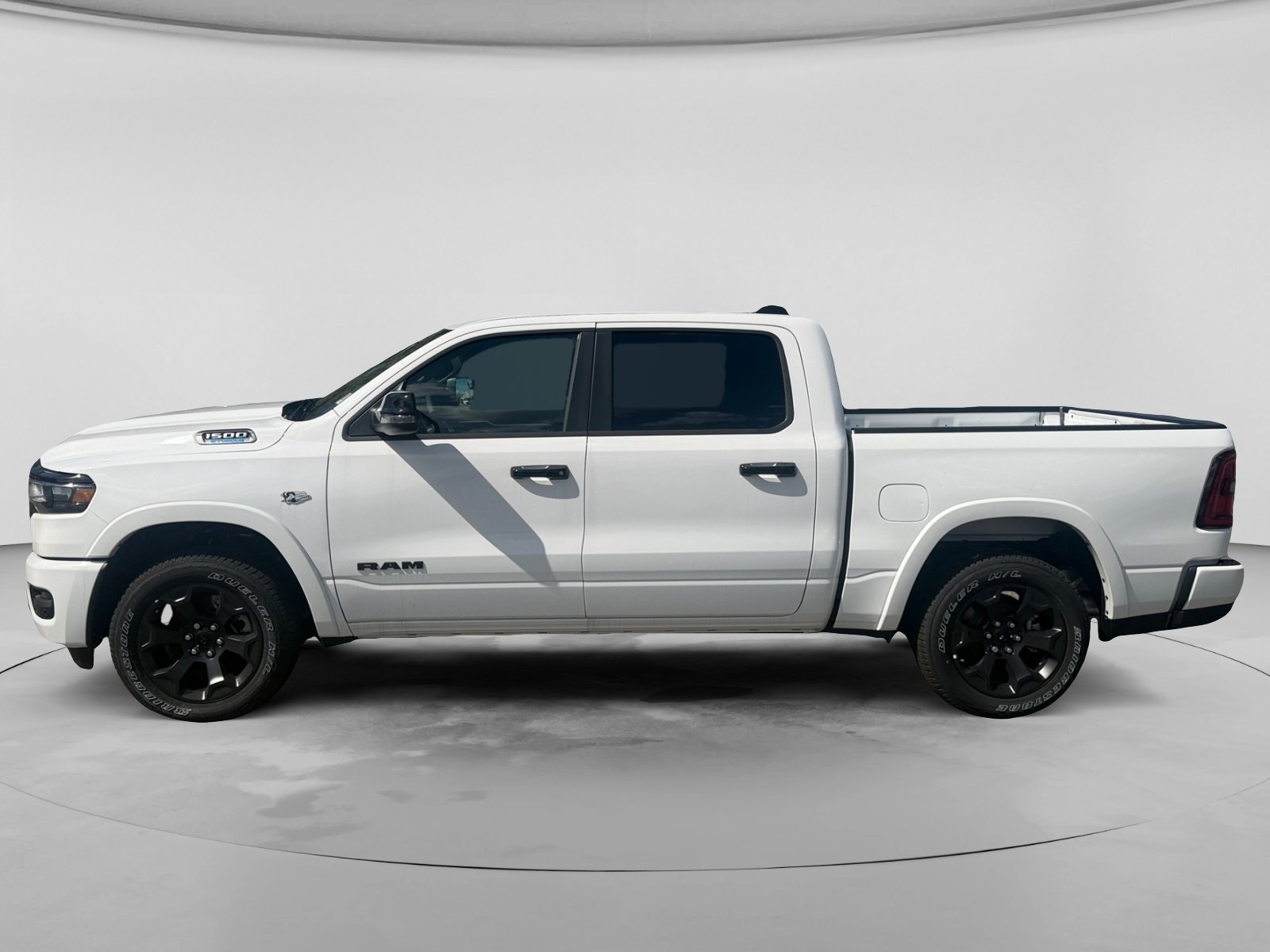 New 2026 Bright White Clear-Coat Exterior Paint RAM Big Horn 4x4 Crew Cab 5