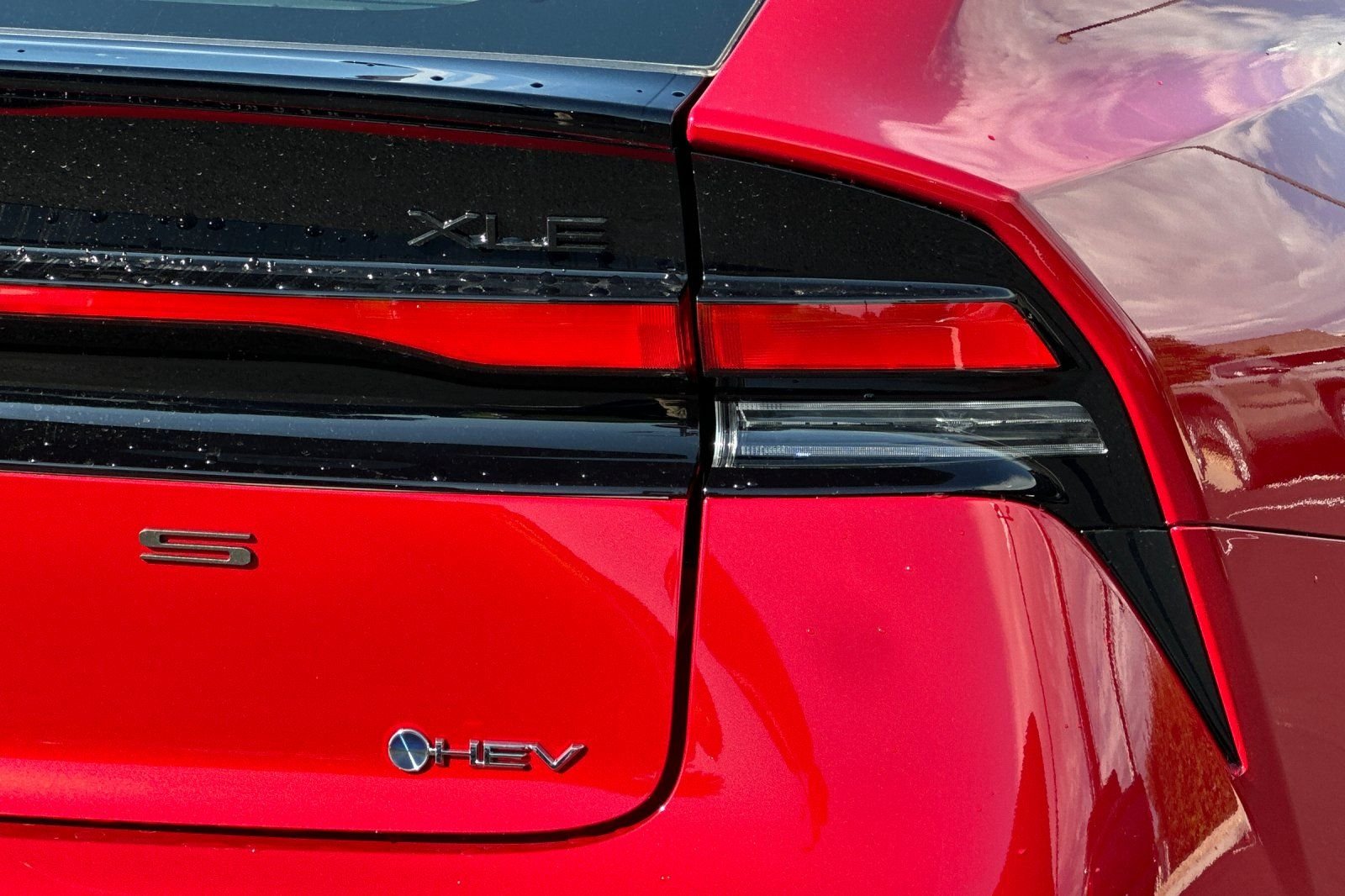 New 2026 Supersonic Red Toyota XLE AWD image 26